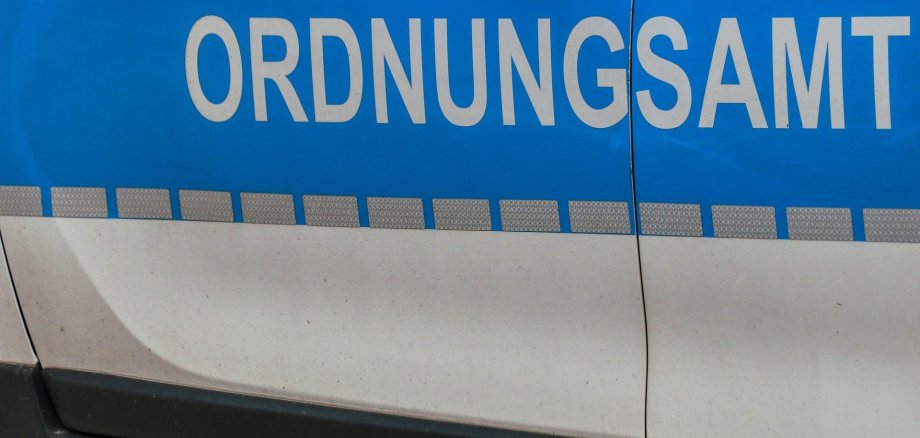 Bild eines Ordnungsamt-Fahrzeugs