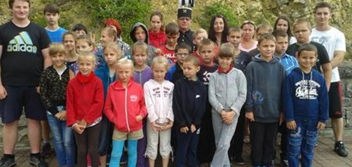 Visit by the "Children of Chernobyl"