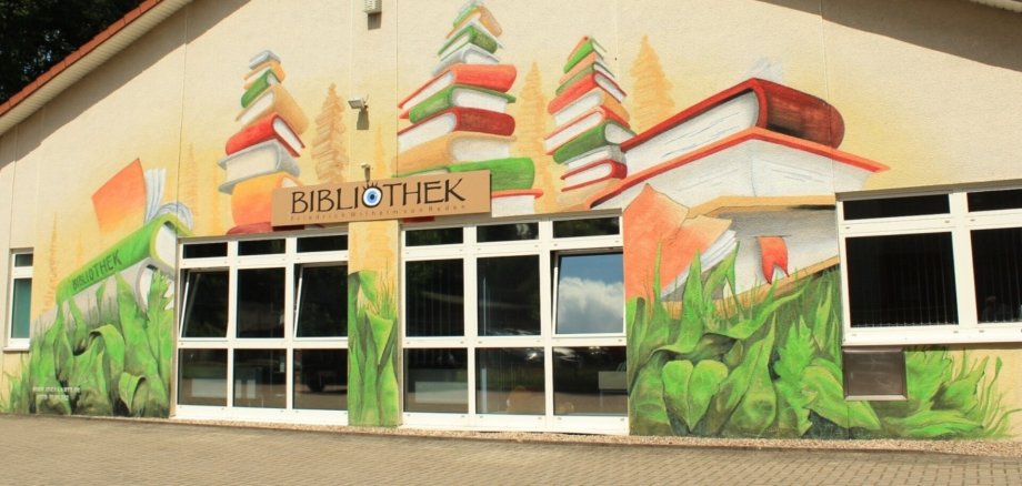Außenansicht der Bibliothek