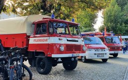 Vehicles of the local fire brigade Herzfelde