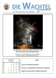 Cover view of the current issue of Wachtel