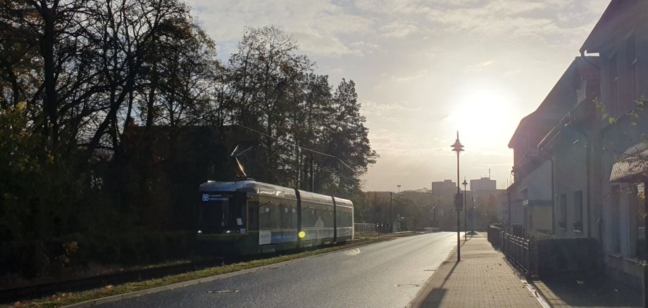 Straßenbahn in Rüdersdorf