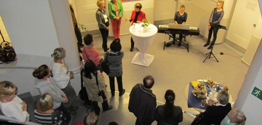 Feierliche Eröffnung der Kunstausstellung "Lebensfreude und Empfindungen"