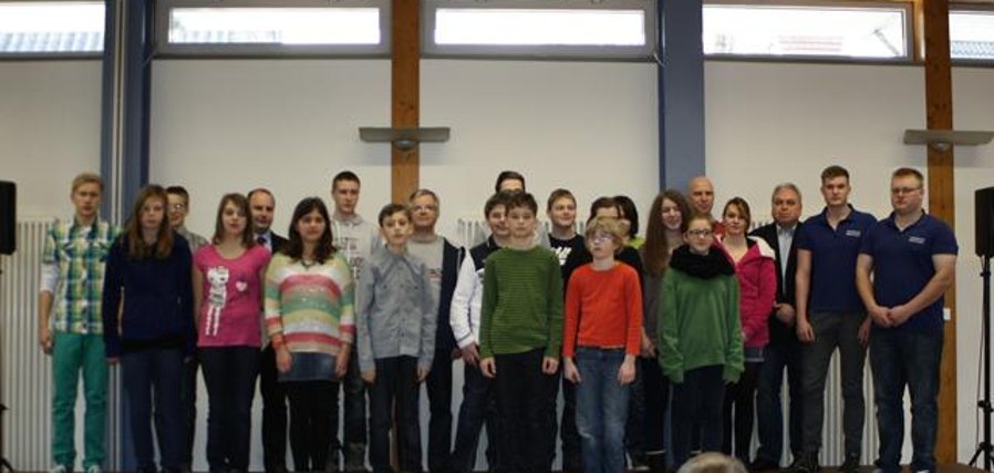 Sportlerehrung der Gemeinde Rüdersdorf bei Berlin