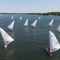 Sailing on Lake Stienitz