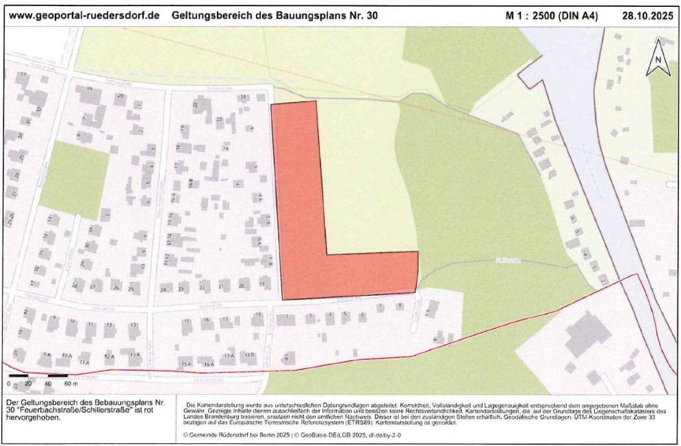 Champ d'application du plan d'aménagement n° 30