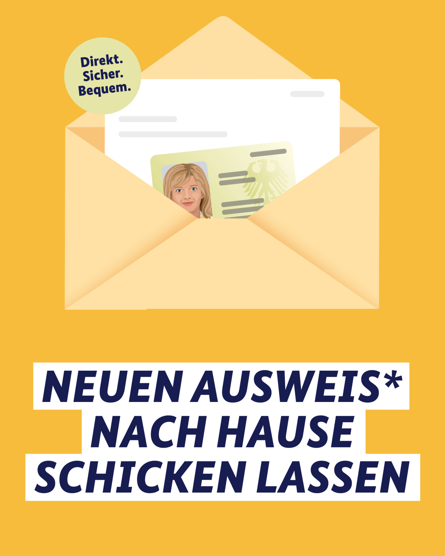 Ausweisversand nach Hause