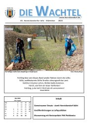 Titelansicht Ausgabe 03/2025 der Wachtel