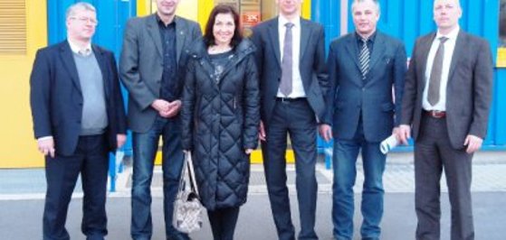 Energie vor Ort: Katherina Reiche besuchte IKW Rüdersdorf