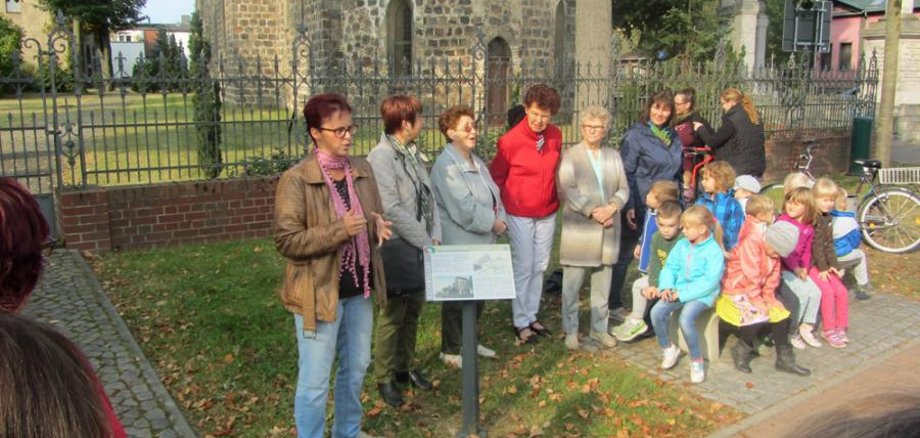 Otwarcie wycieczki historycznej w Herzfelde