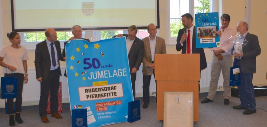 Städtepartnerschaftsjubiläen und Ausstellungseröffnung