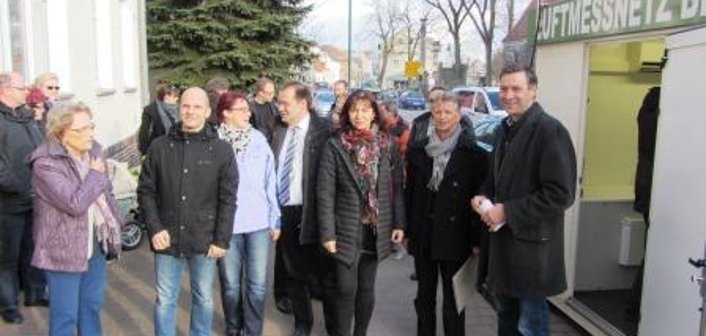 Übergabe Messcontainer