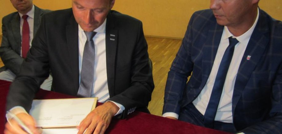 Zuwendungsvertrag besiegelt deutsch-polnisches Partnerschaftsprojekt