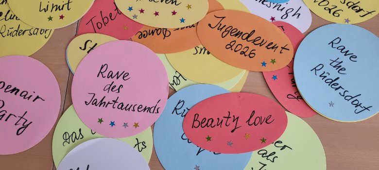 Kolorowe notatki z burzy mózgów