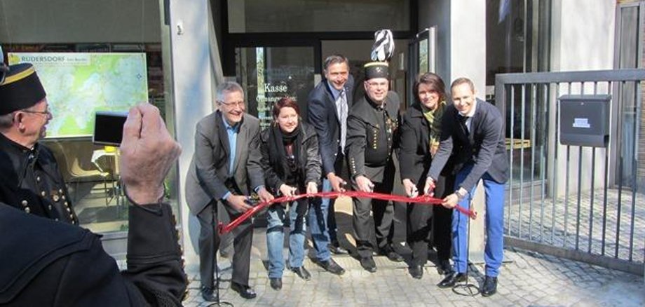 Endlich ist es offiziell! Tourist-Information in Rüdersdorf bei Berlin