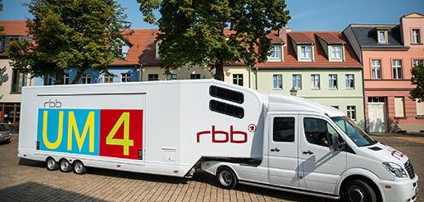 rbb UM4 - Neue Sendung im rbb Fernsehen macht Halt in Rüdersdorf