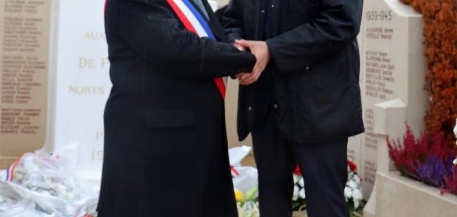 Gedenkveranstaltung in der Partnerstadt Pierrefitte-sur-Seine