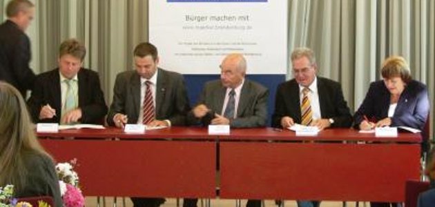 MAERKER: Unterzeichnung Rahmenvereinbarung