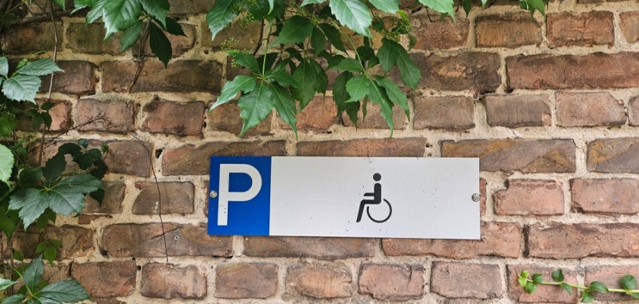 Behindertenparkplatz