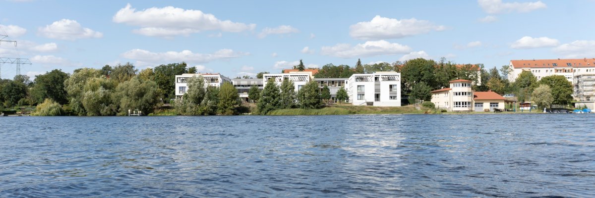 Haus am Kalksee - Blick vom See