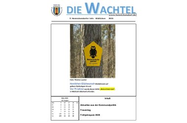 Titelansicht Ausgabe 03/2025 der Wachtel