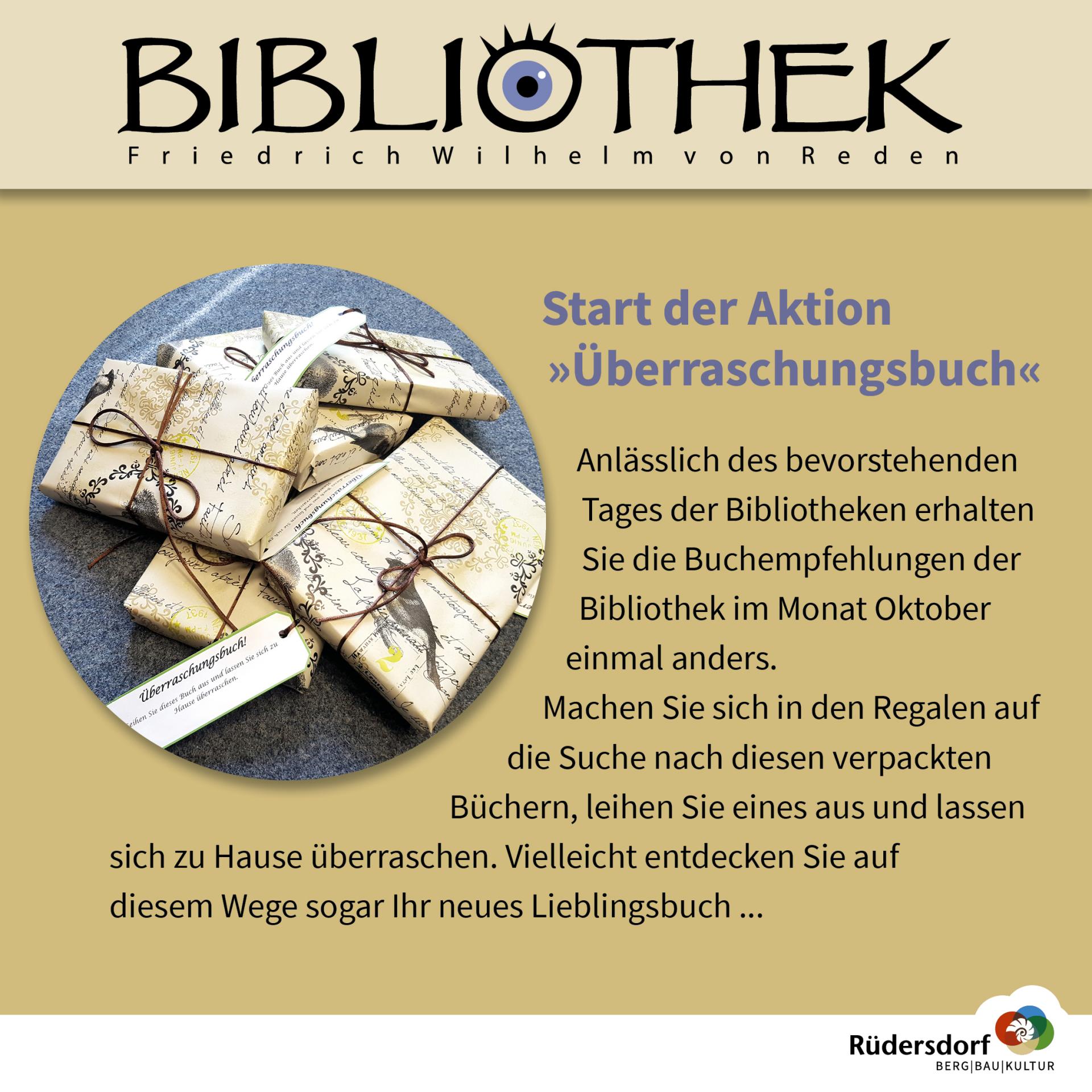 Aktion "Überraschungsbuch" gestartet