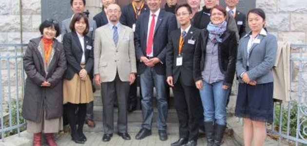 Fernöstlicher Besuch in Rüdersdorf