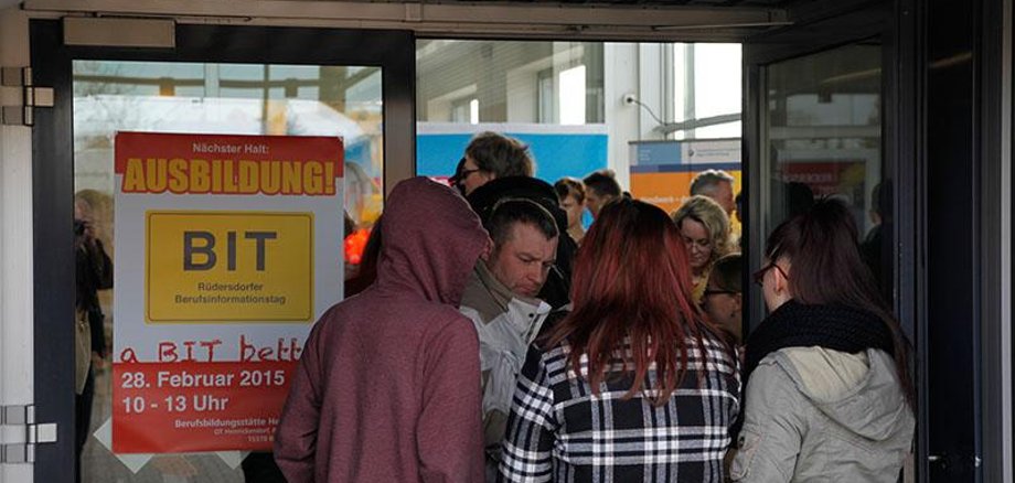 Großes Interesse am Berufsinfotag