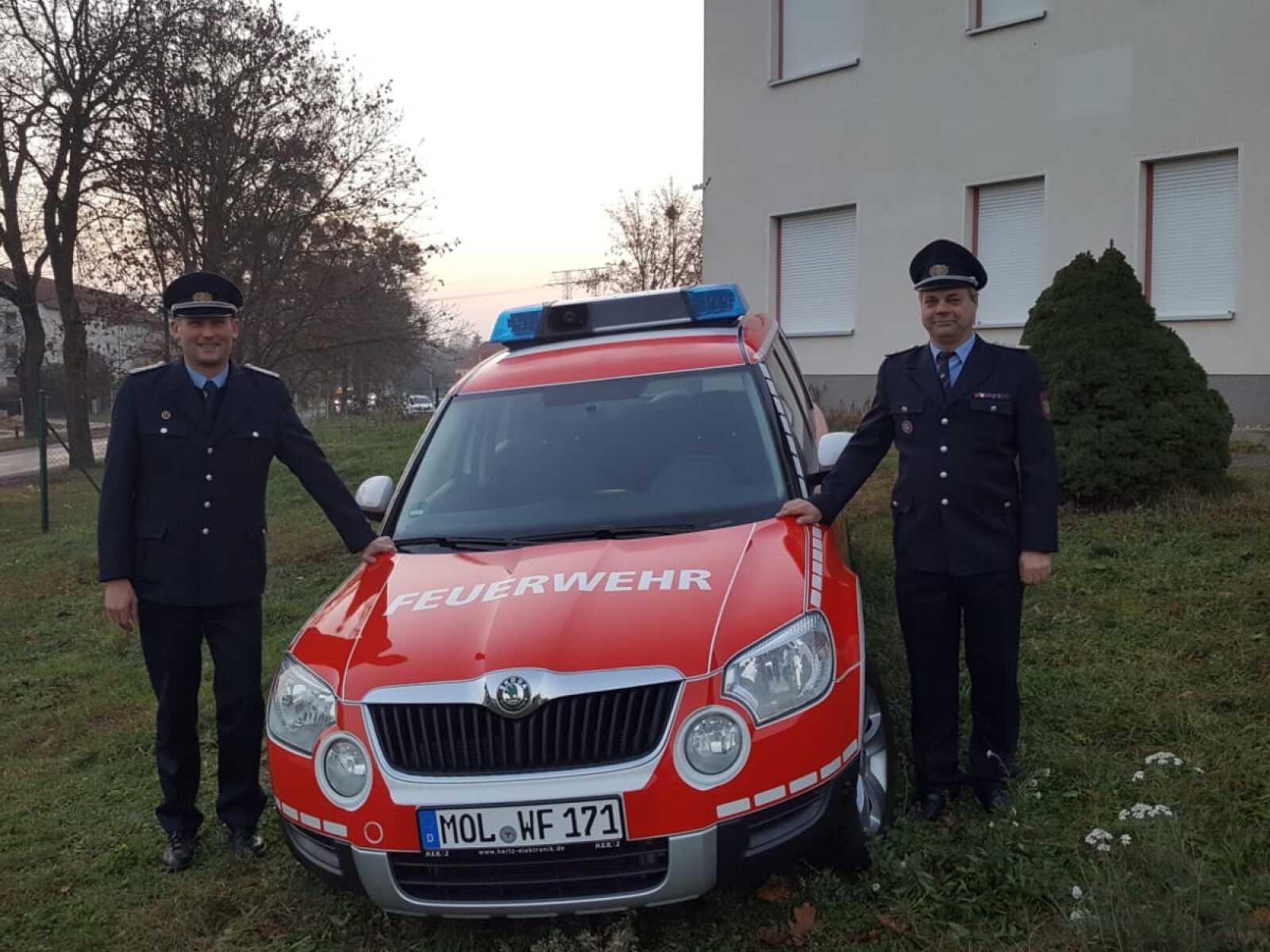 Informationen des Gemeindewehrführers Björn Hanneck