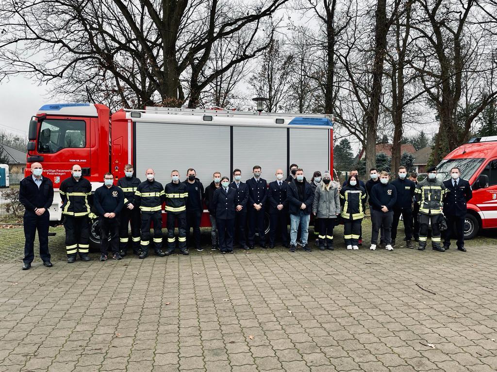 Informationen des Gemeindewehrführers Björn Hanneck