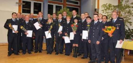 Jahreshauptversammlung der Freiwilligen Feuerwehr 2013