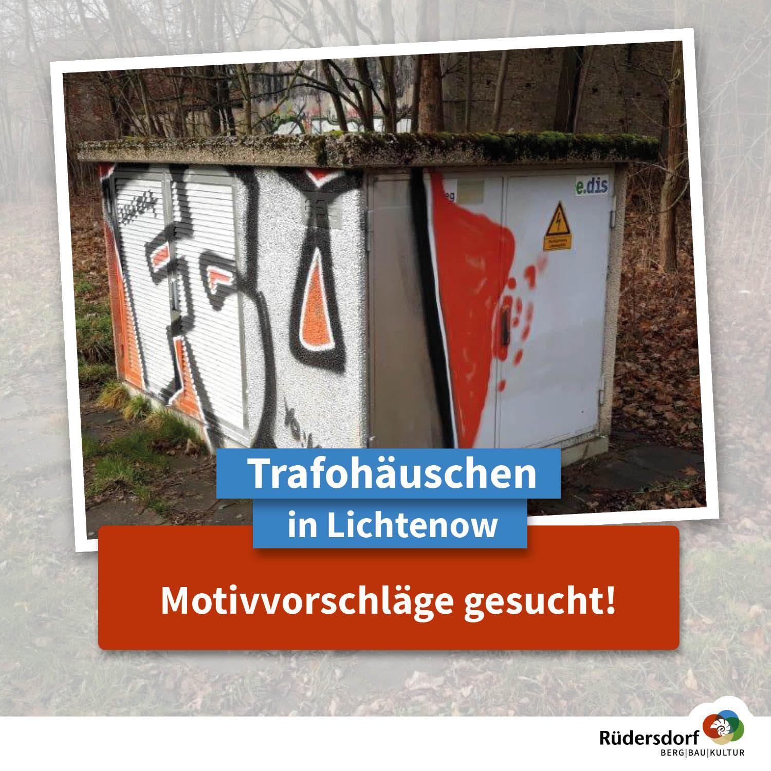 Motivvorschläge für das Trafohäuschen in Lichtenow gesucht