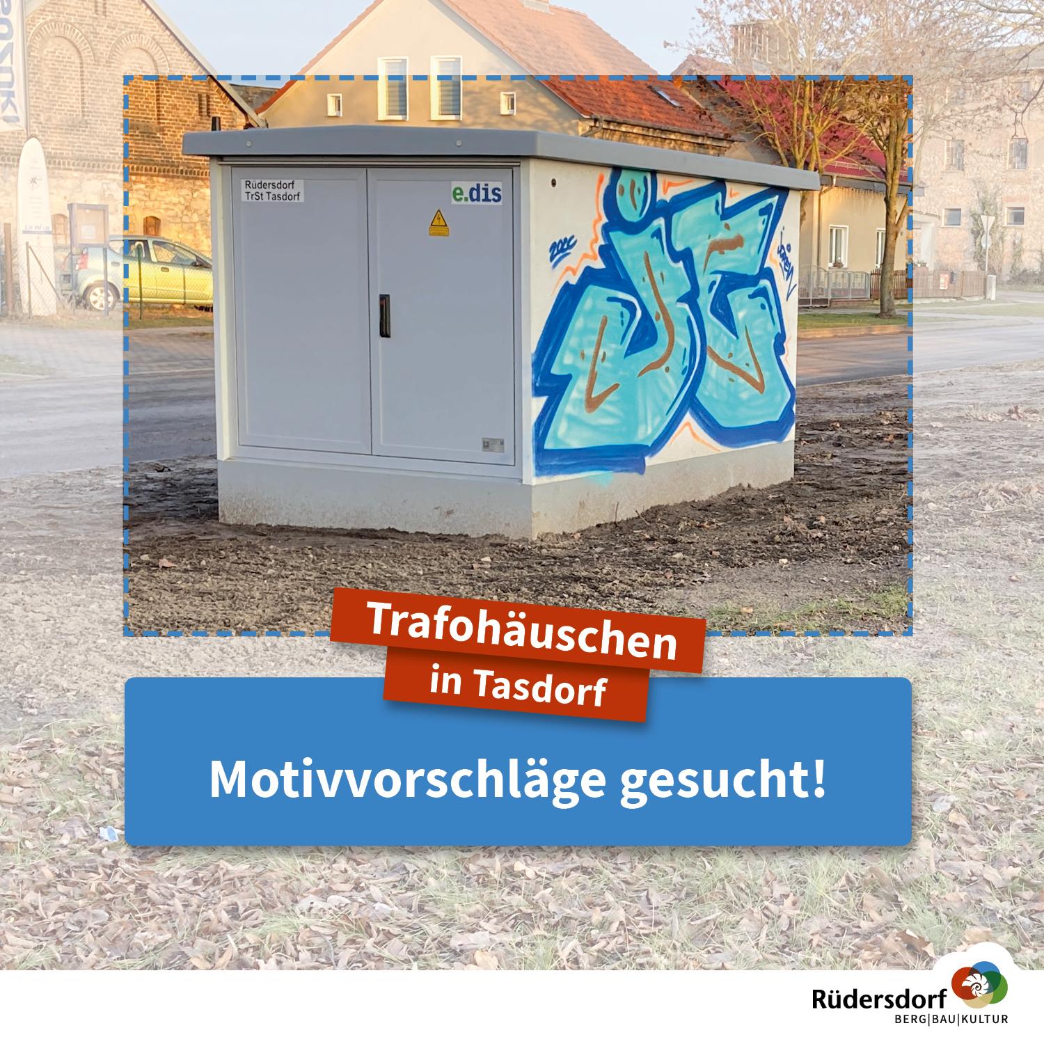 Motivvorschläge für das Trafohäuschen in Tasdorf gesucht