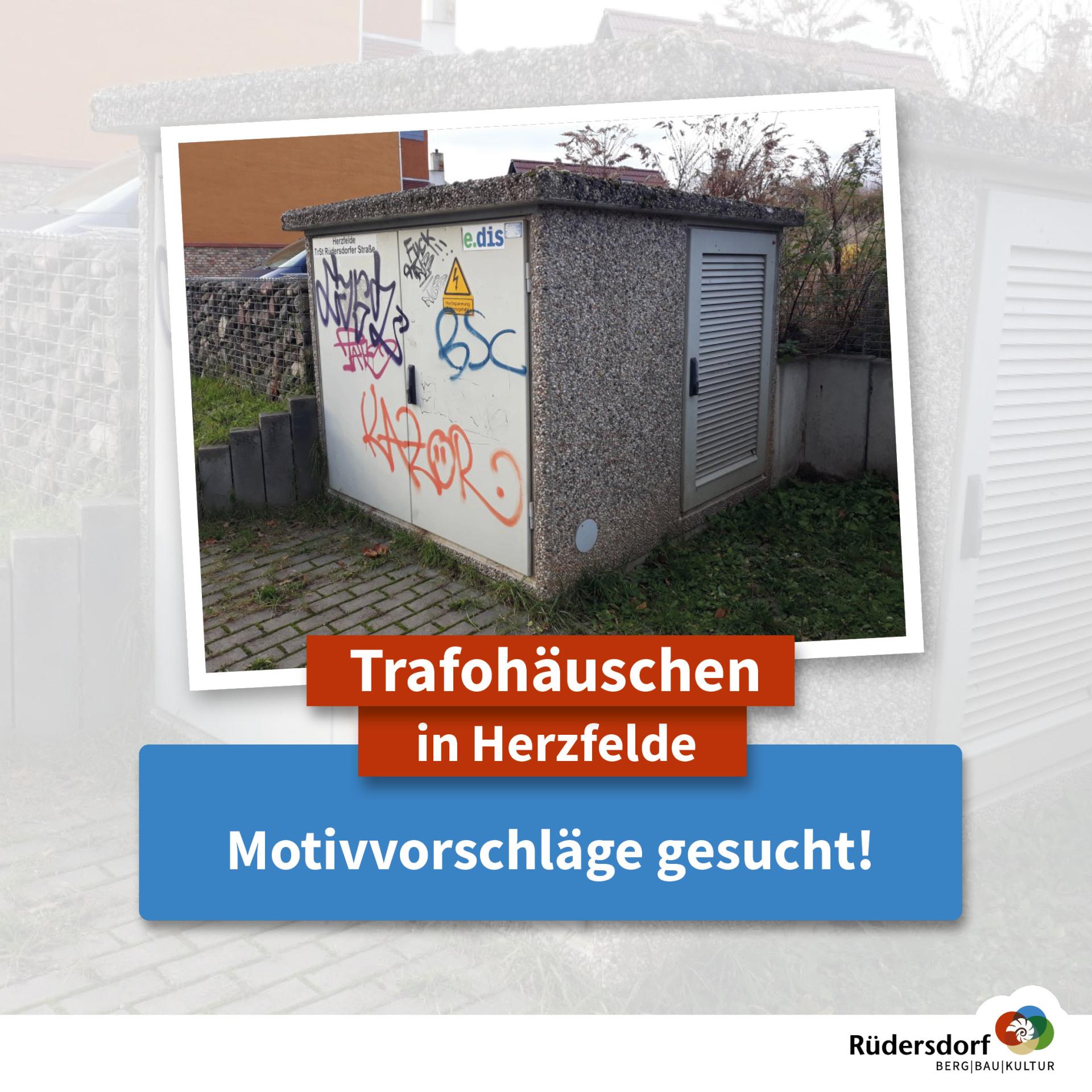 Motivvorschläge für die Trafohäuschen in Herzfelde und Rüdersdorf gesucht