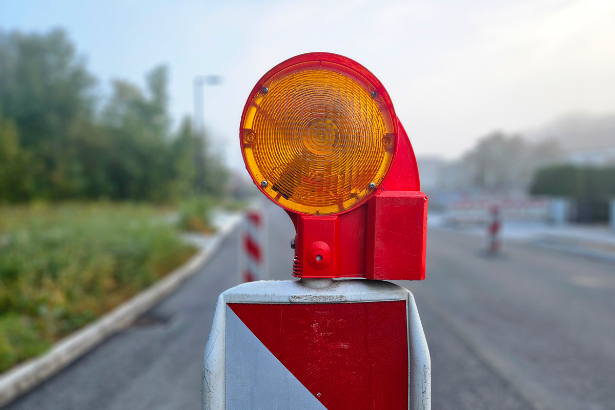 Sperrung Rehfelder Weg Herzfelde vom 18. - 22.03.2024