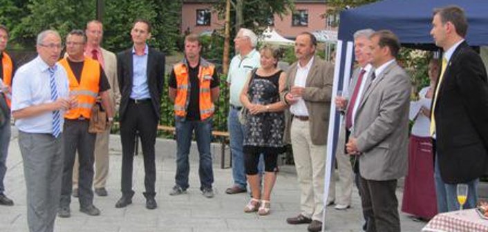 Streckenfertigstellung der SRS in Rüdersdorf