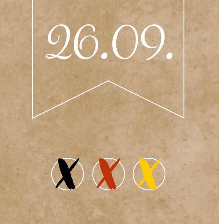 Wahlhelferaufruf zur Bundestagswahl am 26.09.2021