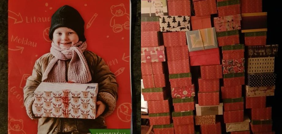 Weihnachten im Schuhkarton